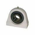 Iptci Tap Base Pillow Block Ball Brg Unit, 1.25 in Bore, Thermoplastic Hsg, Black Ox Insert, Set Screw BUCTPA207-20